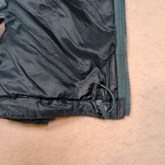 The North Face Womens XS Thermoball Teal Blue Puffer Vest Pockets Eco Insulated - Picture 14 of 14